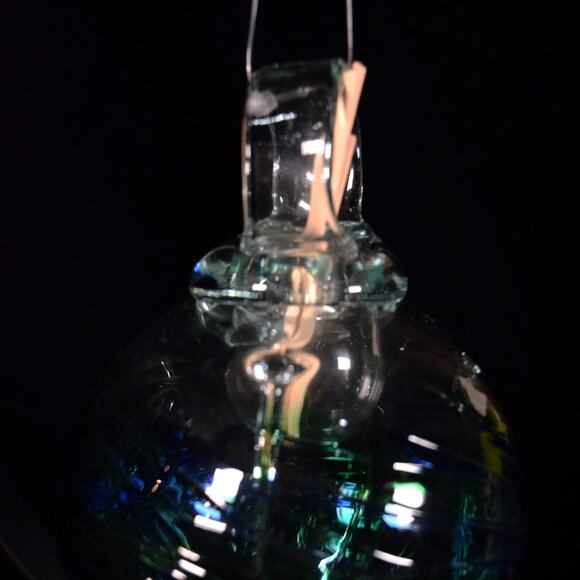 Kitras Art Glass Healing Scents From Heaven Handblown 4" Ornament Diffuser Oil - Picture 3 of 11